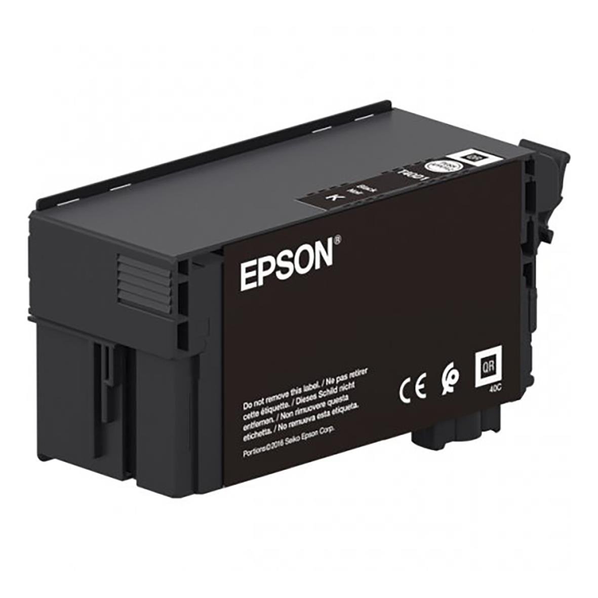 Svart bläckpatron Epson 80ml C13T40D140