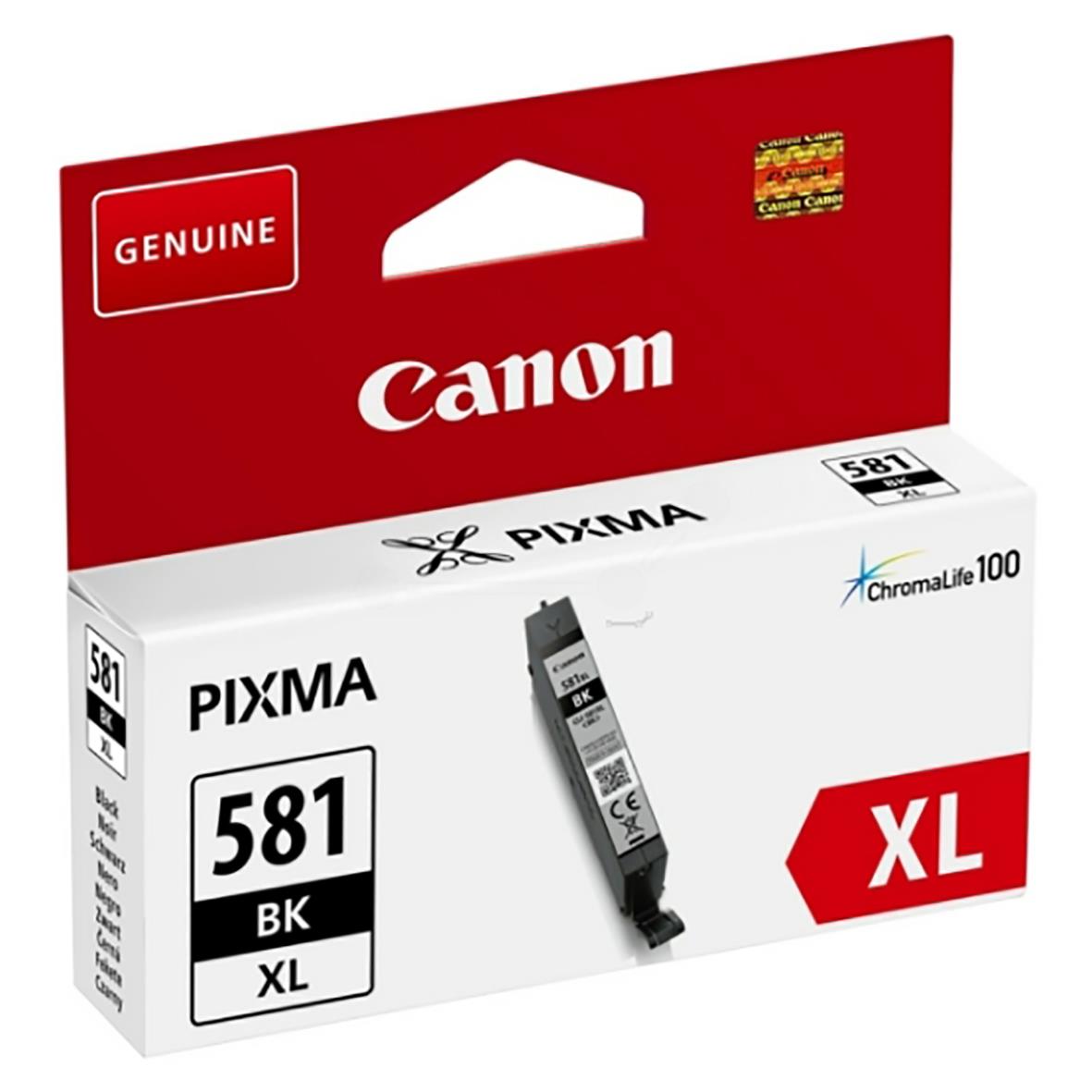 Bläckpatron Canon CLI-581XXL Svart