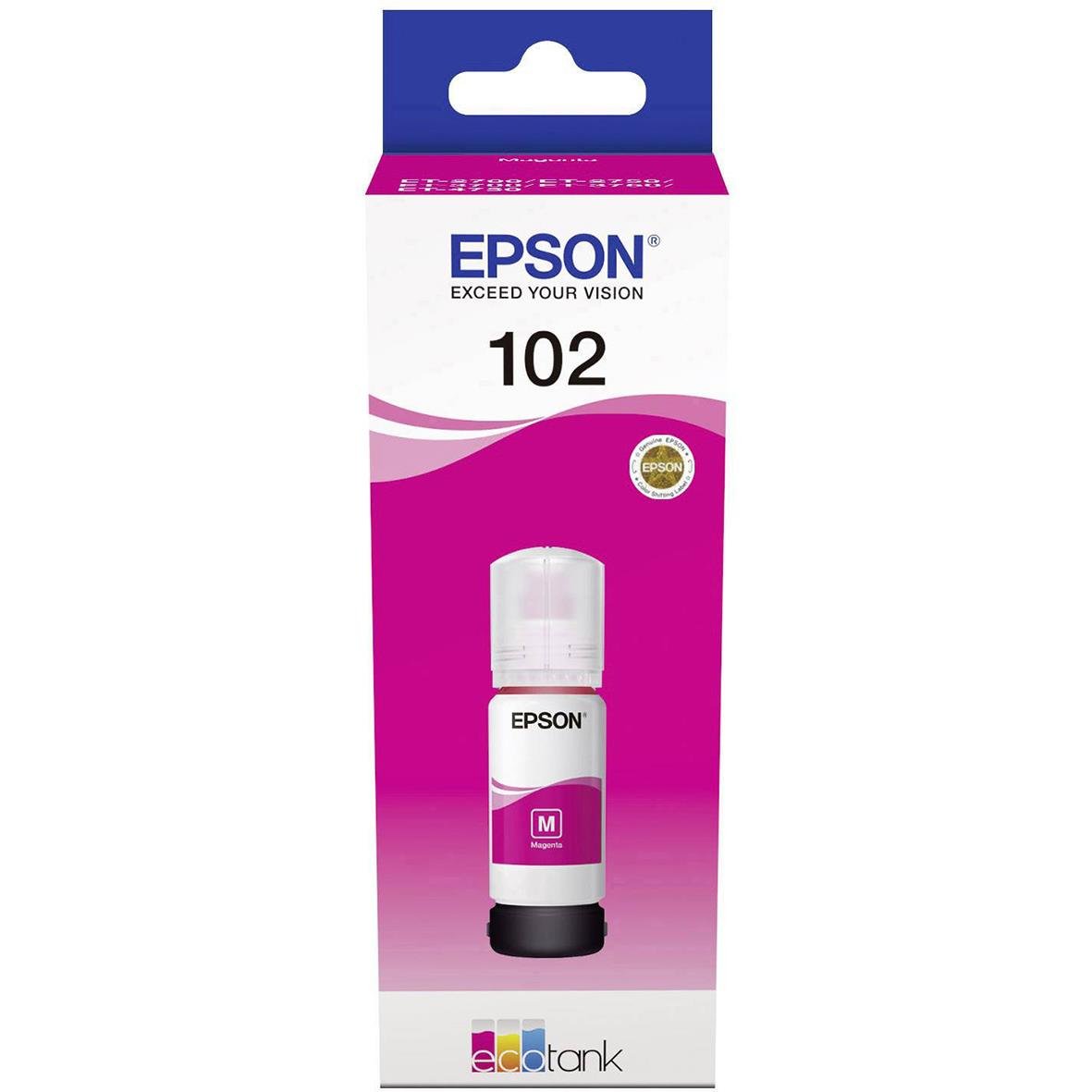 Epson magentafärgad bläckrefill för skrivare, 6000 sidor, C13T03R340