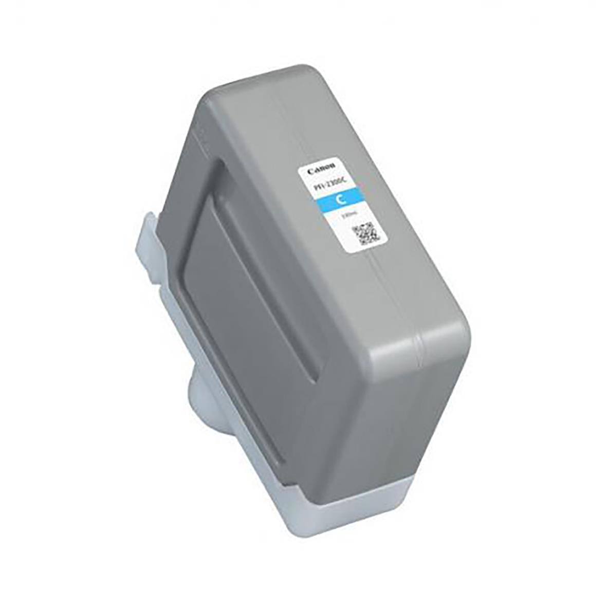 Bläckpatron Canon PFI-2300 Cyan i grått plastfodral