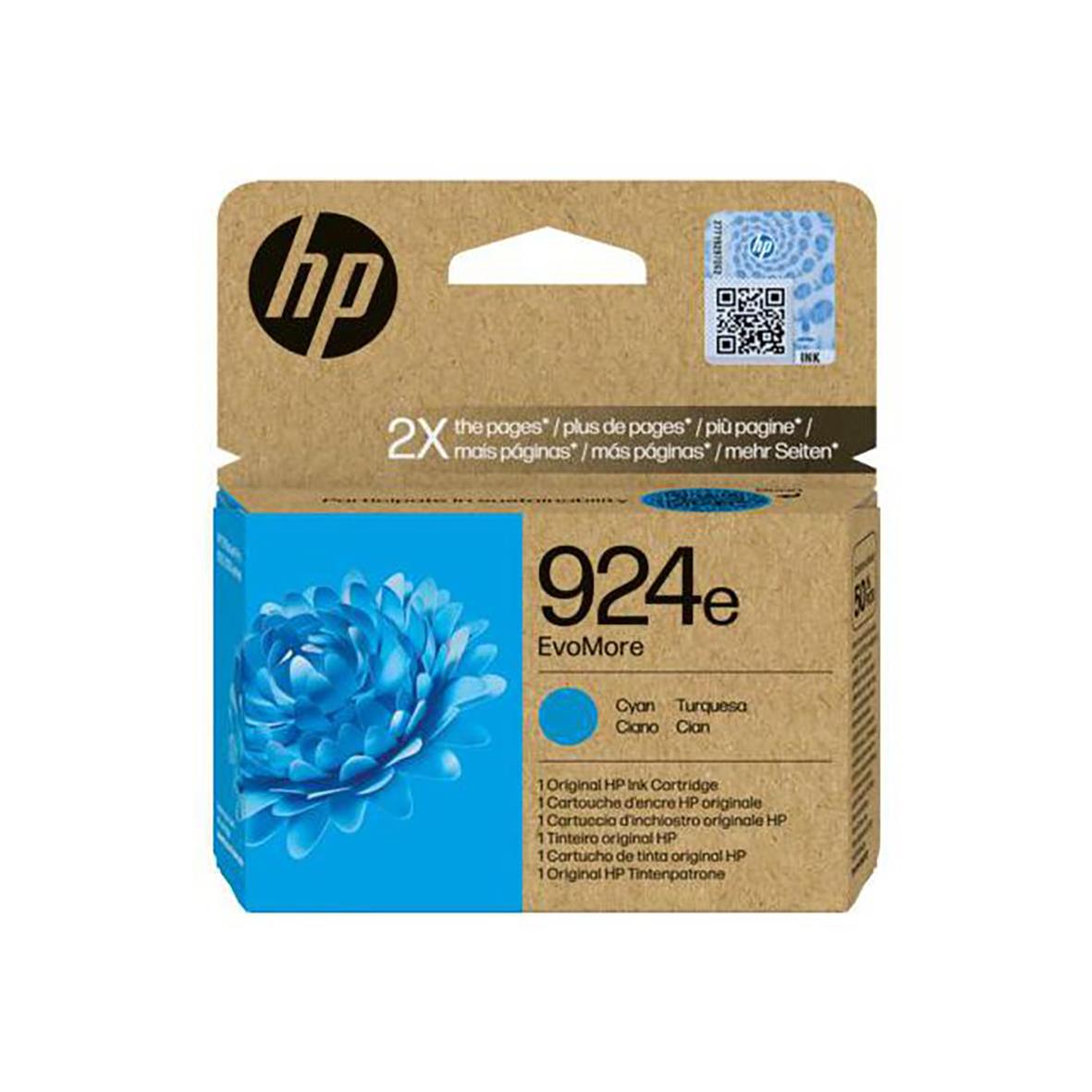 Bläckpatron HP 924 Cyan XL 800sidor