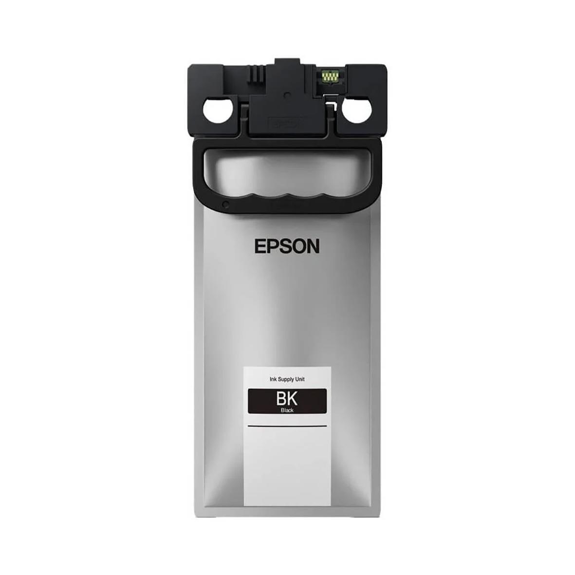 Epson bläckpatron för svart färg i en metallisk förpackning