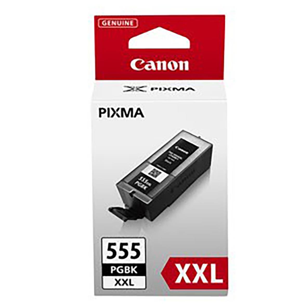 Bläckpatron Canon PGI-555 XXL svart för 1000 sidor