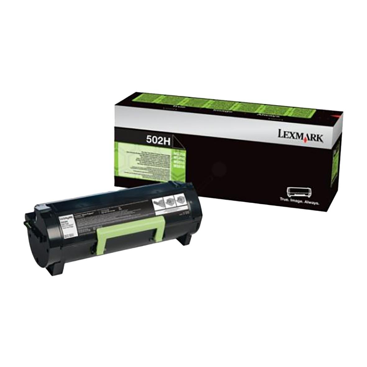 Lasertoner Lexmark 502H 5000 Sidor 50F2H00 Svart 27030358