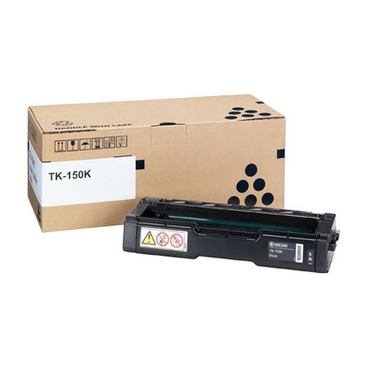 Lasertoner Kyocera TK150K 6500 Sidor 1T05JK0NL0 Svart