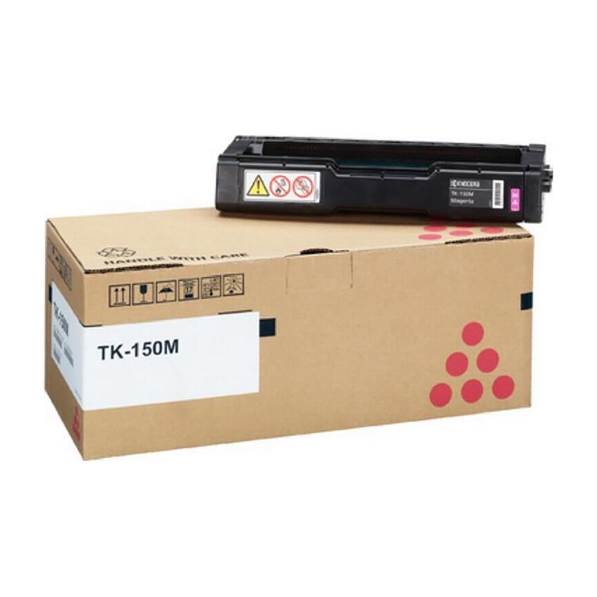 Lasertoner Kyocera TK150K 6000 Sidor 1T05JKBNL0 Magenta 27040037