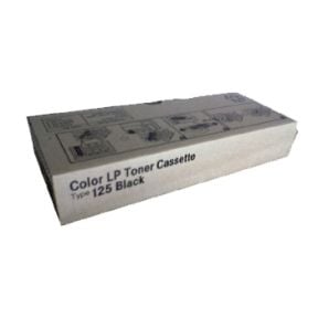 Svart lasertoner Ricoh Typ 125 400838 i originalkartong