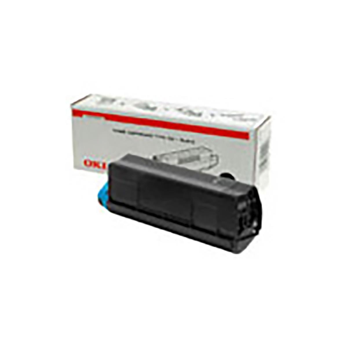 Svart lasertoner OKI 42127408 i förpackning