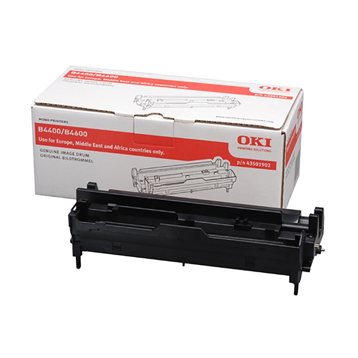 Svart tonerkassett för skrivare i originalförpackning