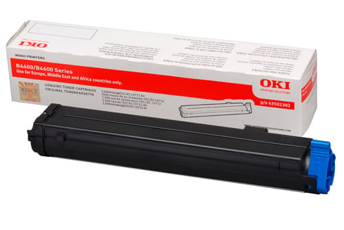 Lasertoner OKI 43502302 Svart 27040097