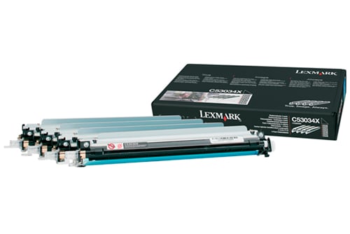 Lexmark C53034X tonerkassett och förpackning