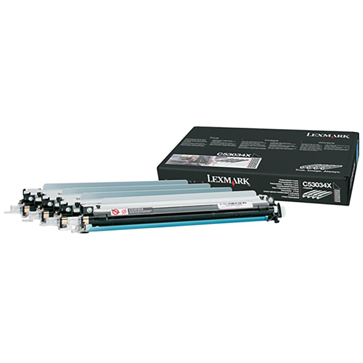Lexmark C53034X tonerkassett och förpackning