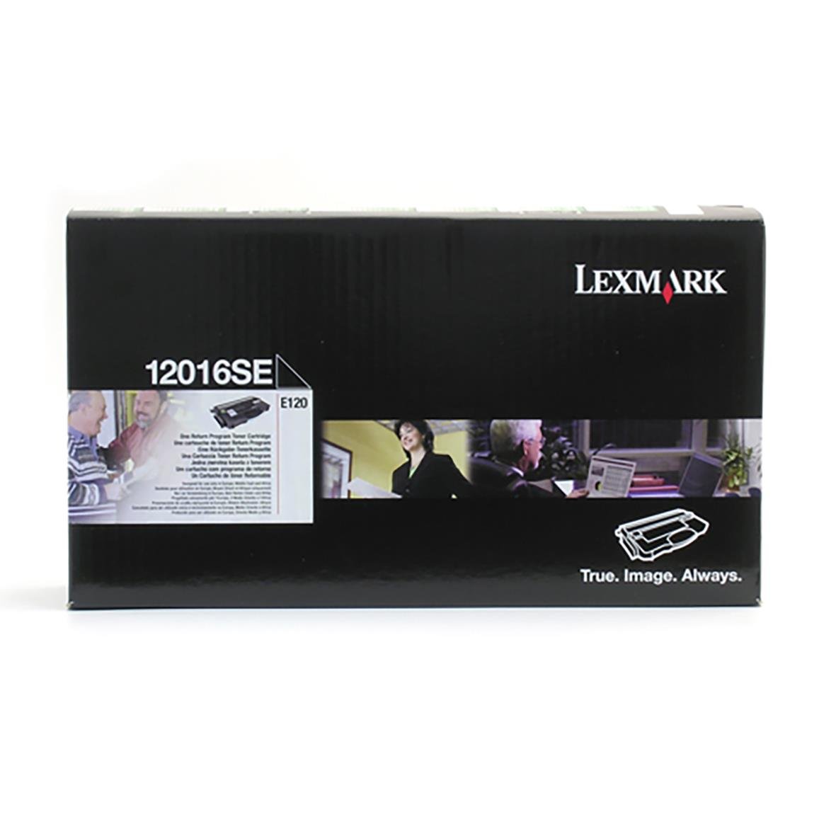 Lexmark 12016SE lasertoner för skrivare, svart, i förpackning