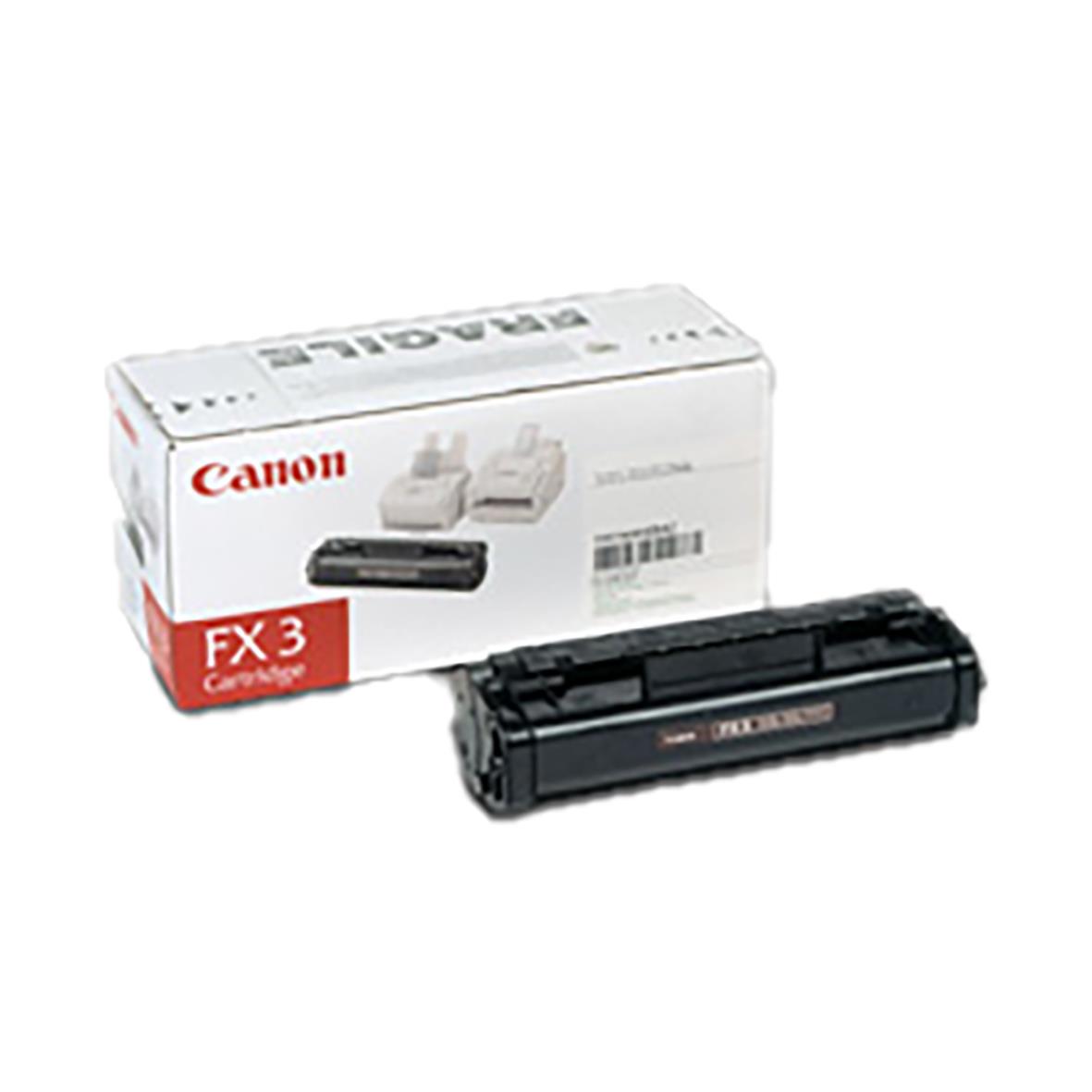 Lasertoner Canon FX-3 1557A003 i förpackning och tonerkassett