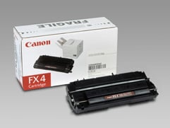 Lasertoner Canon FX-4 1558A003 i förpackning och tonerkassett