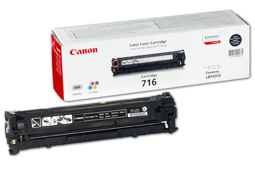 Lasertoner Canon 716BK 1980B002 Svart 27040353