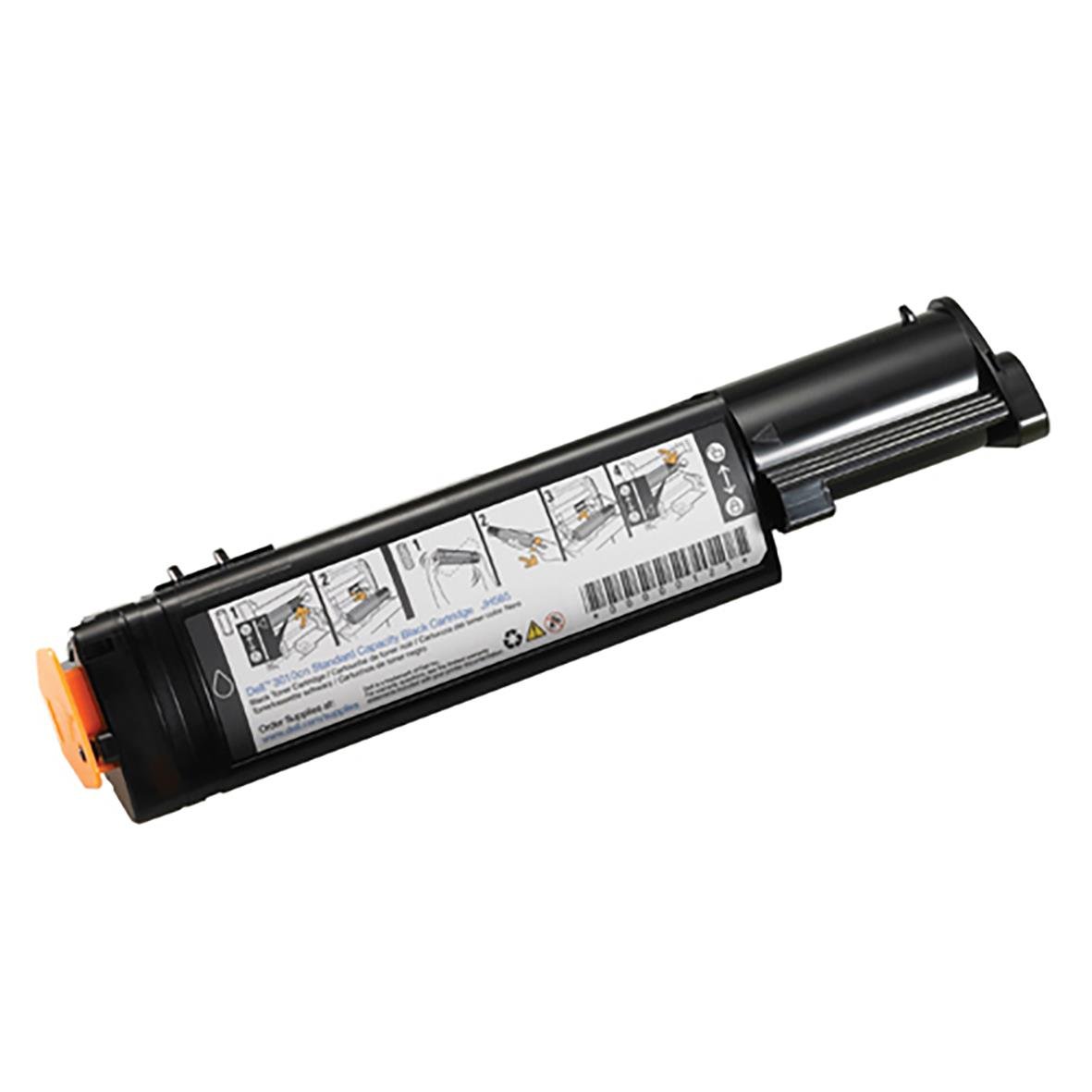 Svart laser tonerkassett Dell JH565 för 2000 sidor