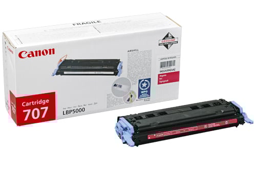 Magenta lasertoner Canon CRT707 9422A004 i förpackning