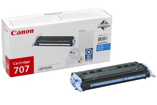 Canon CRT707 cyan laser toner cartridge för skrivare