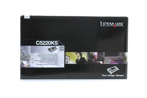 Lasertoner Lexmark C5220KS Svart 27040396