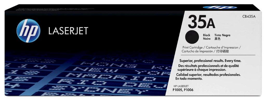 HP Lasertoner 35A svart för 1500 sidor, CB435A, laserjet