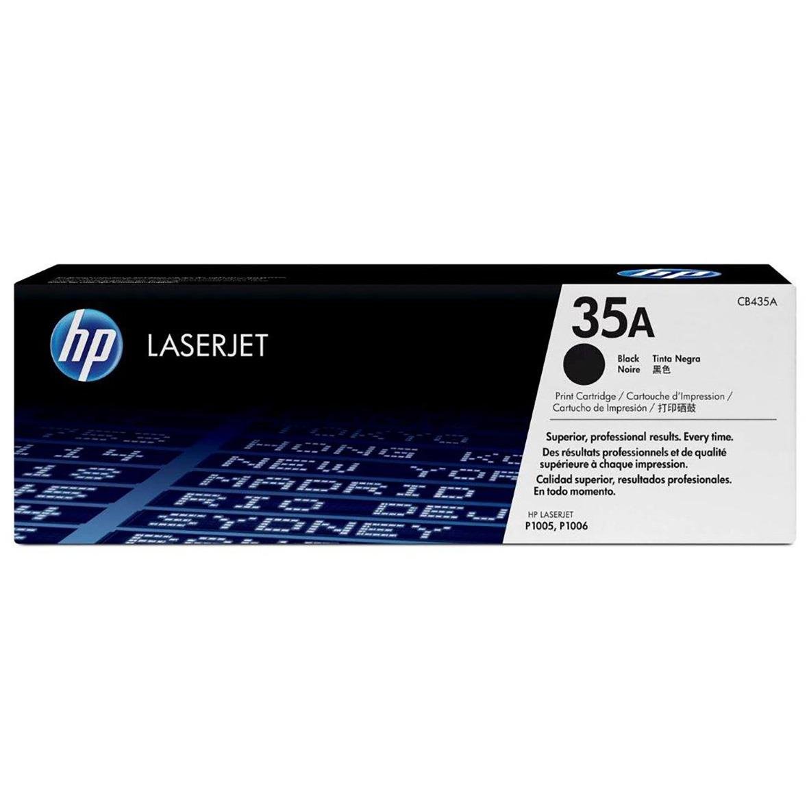 HP Lasertoner 35A svart för 1500 sidor, CB435A, laserjet