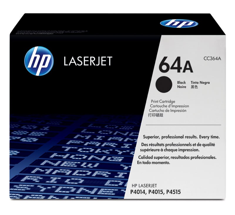 HP laserpatron 364A svart för skrivare, förpackning