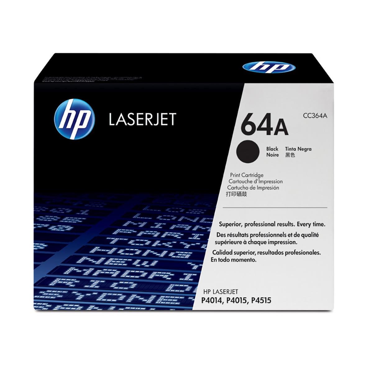 HP laserpatron 364A svart för skrivare, förpackning