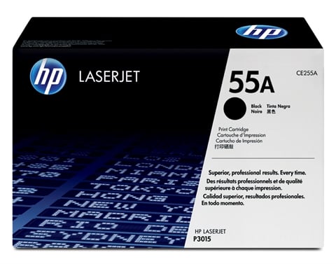 HP laser tonerkassett 55A CE255A svart för HP 2000 Sidor