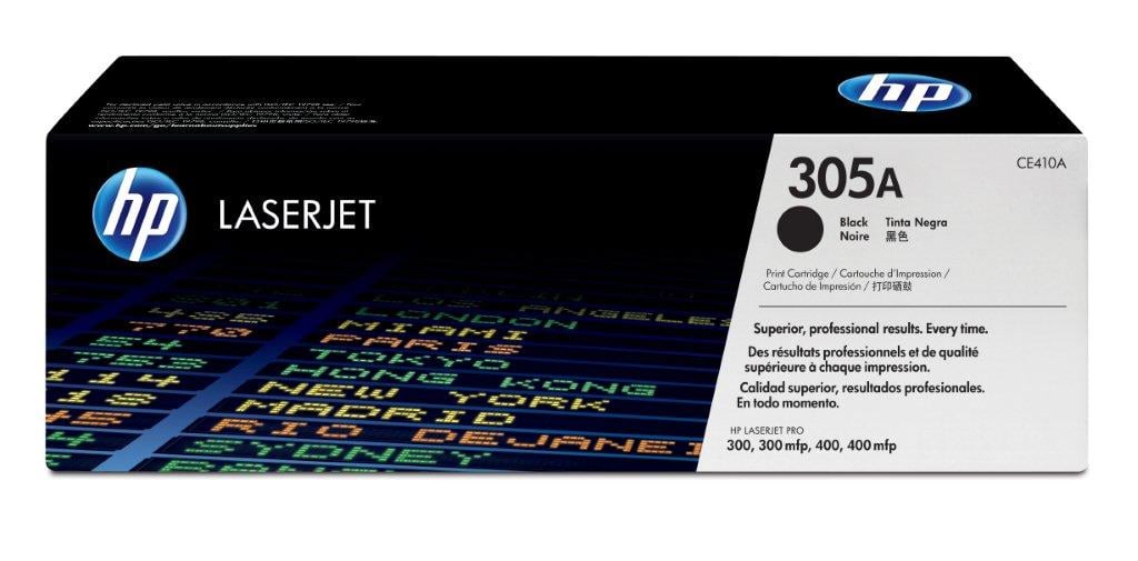 HP 305A lasertoner för 2500 sidor, svart, för HP skrivare