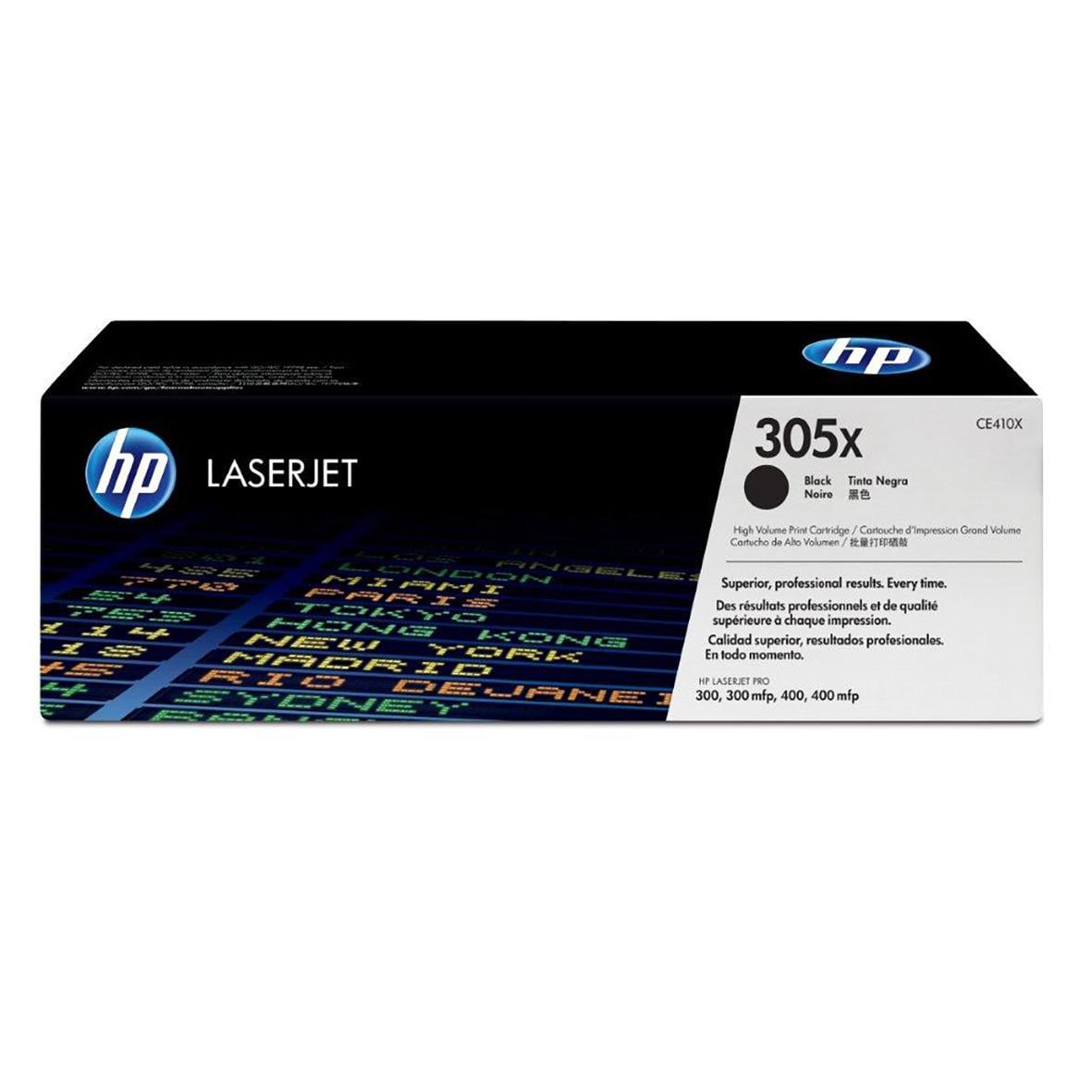HP 305X CE410X svart lasertoner i förpackning
