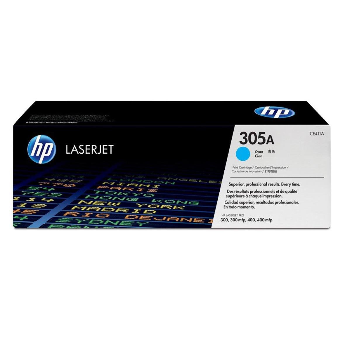 HP 305A cyan laser toner för 2600 sidor, för skrivare