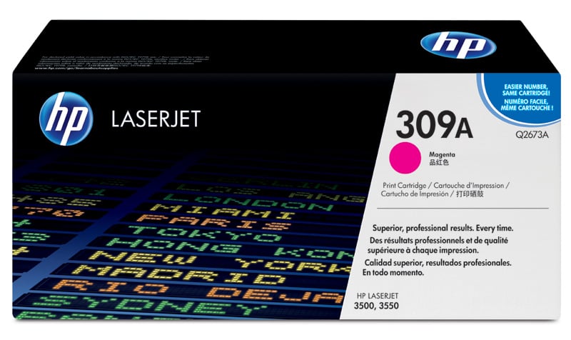 HP LaserJet 73A magentatoner Q2673A för skrivare