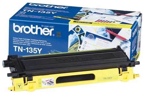Lasertoner Brother 4000sid TN135Y Gul 27040509