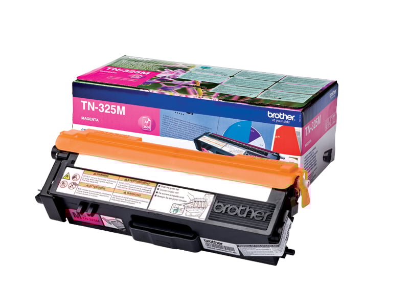 Lasertoner Brother TN325M magenta för skrivare