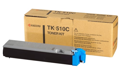 Lasertoner Kyocera TK510C 1T02F3CEU0 Cyan