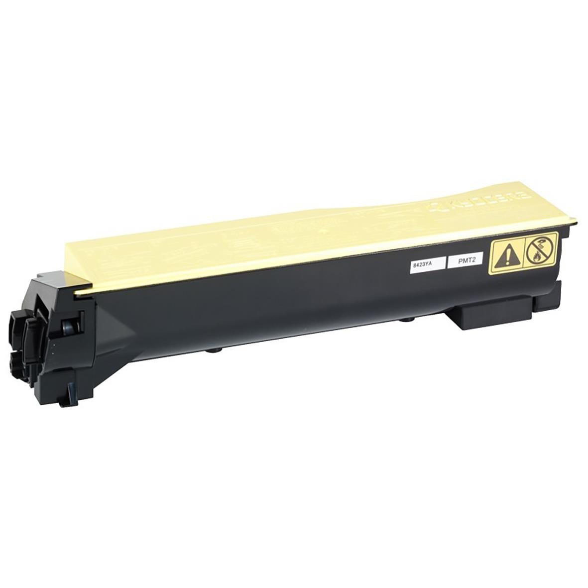 Gul laser tonerkassett för Kyocera TK-540Y med 4000 sidor