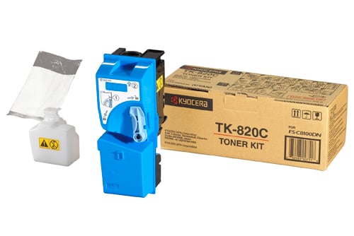 Lasertoner Kyocera TK-820 1T02HPCEU0 Cyan