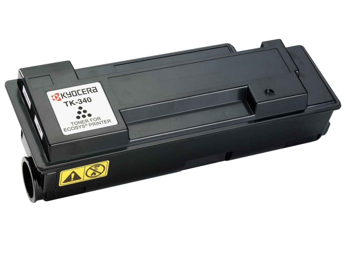 Svart lasertoner Kyocera TK-340 1T02J00EU0 för skrivare
