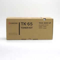 Förpackning av Kyocera TK-65 svart lasertoner