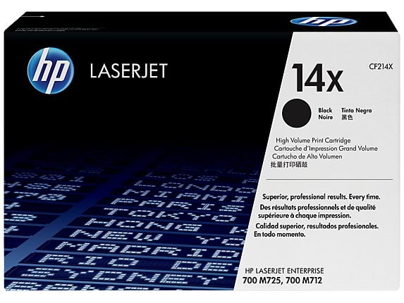 Lasertoner HP 14X CF214X Svart 27040774