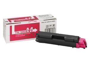 Magenta lasertoner Kyocera TK-580M i förpackning