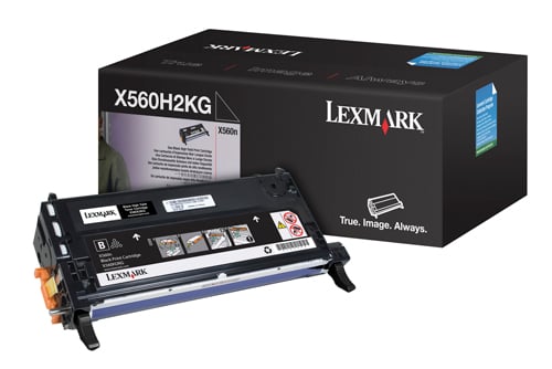 Lasertoner Lexmark 10000 Sidor X560H2KG Svart 27040932