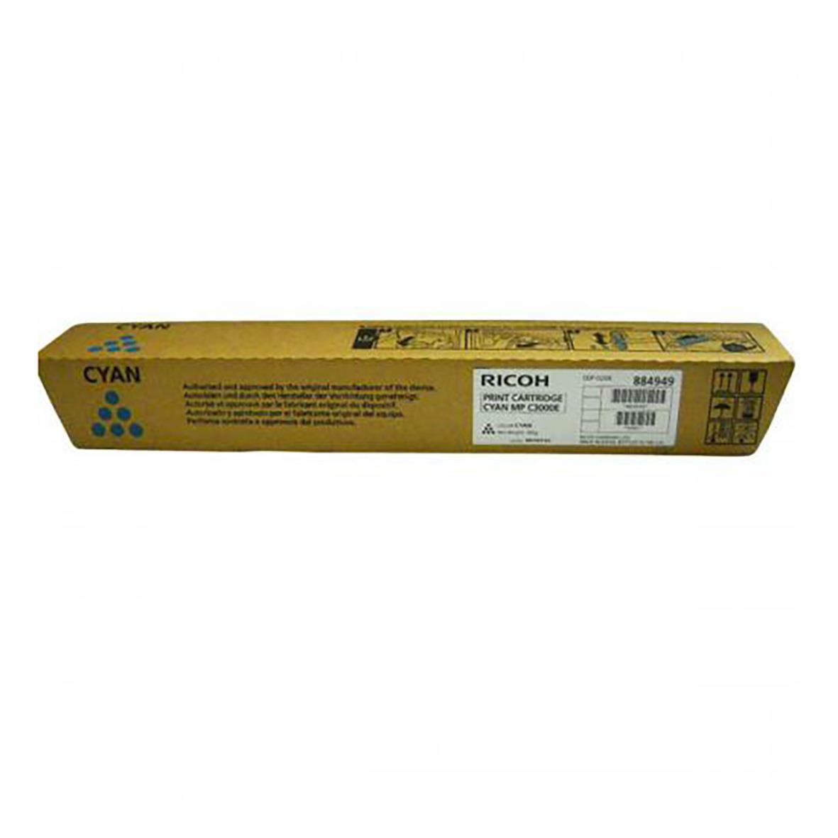 Ricoh cyan laser tonerkassett 884949 för skrivare