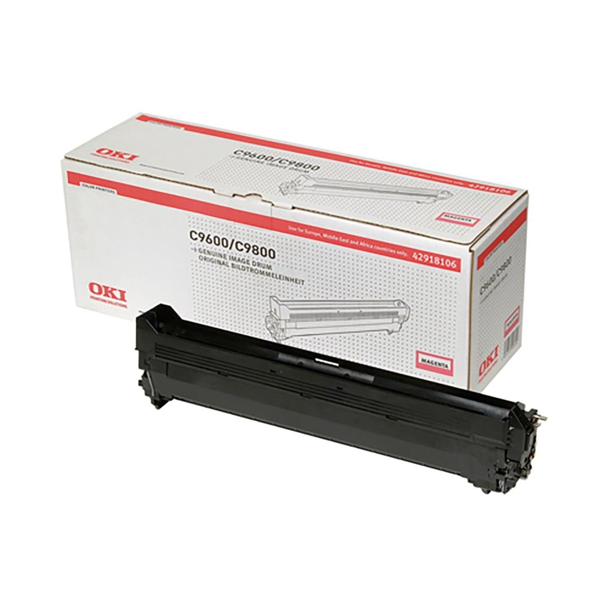 Magenta trumma för OKI C9600/C9800 skrivare i originalförpackning