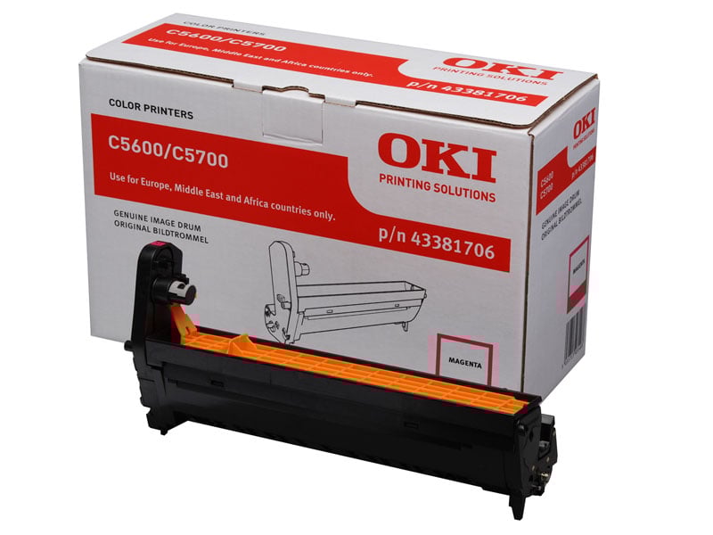 Magenta trumma för OKI skrivare i originalförpackning
