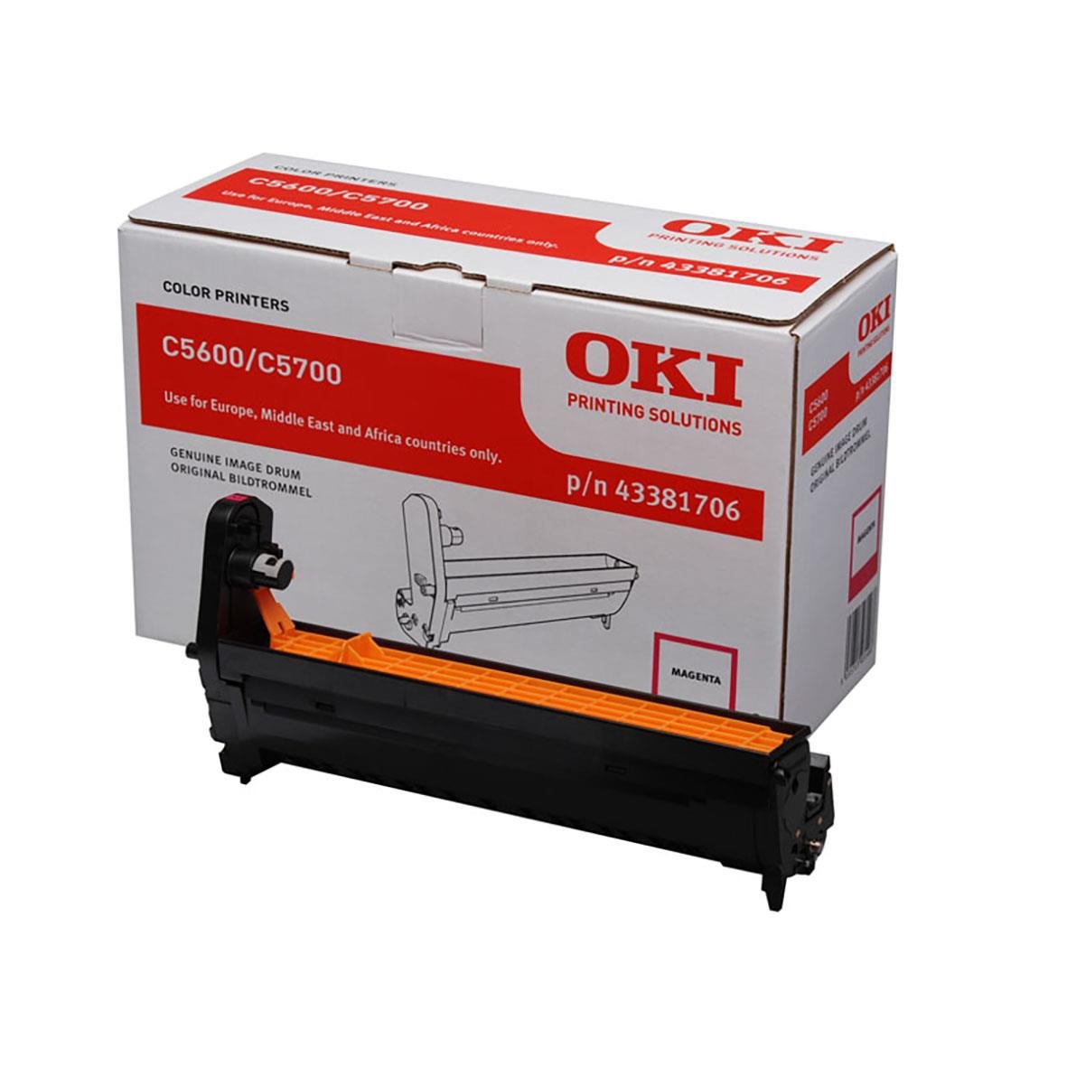 Magenta trumma för OKI skrivare i originalförpackning
