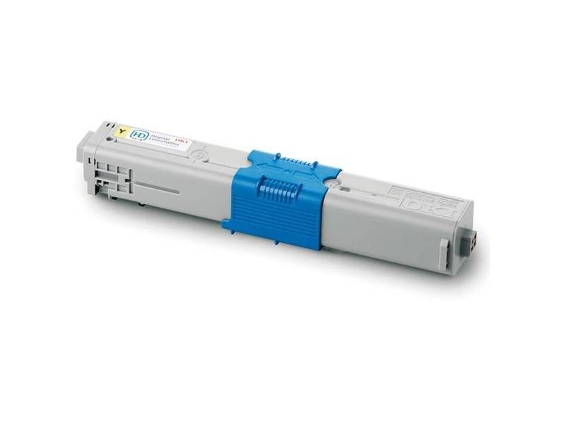 Gul laser tonerkassett för OKI 44469704
