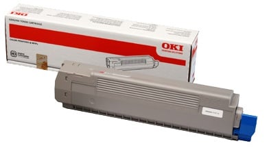 Gul laser tonerkassett OKI 7300 med 44643001, för skrivare