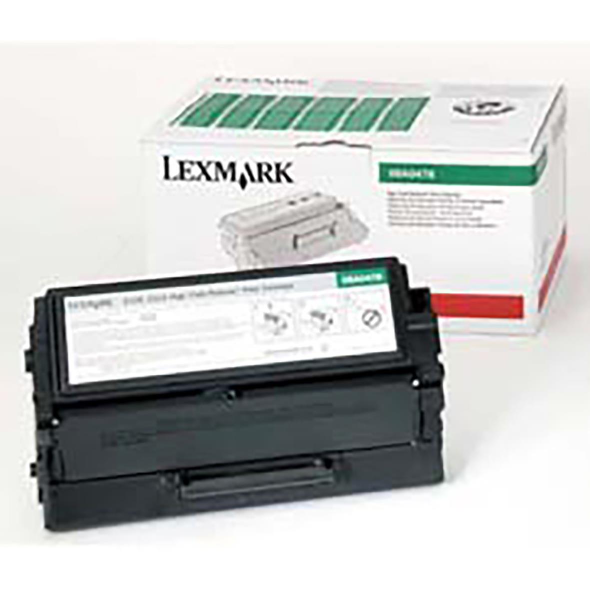 Svart lasertoner för Lexmark 6000 med 8000 sidor, modell 08A0478